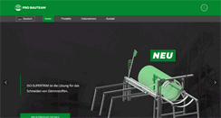 Desktop Screenshot of probauteam.com